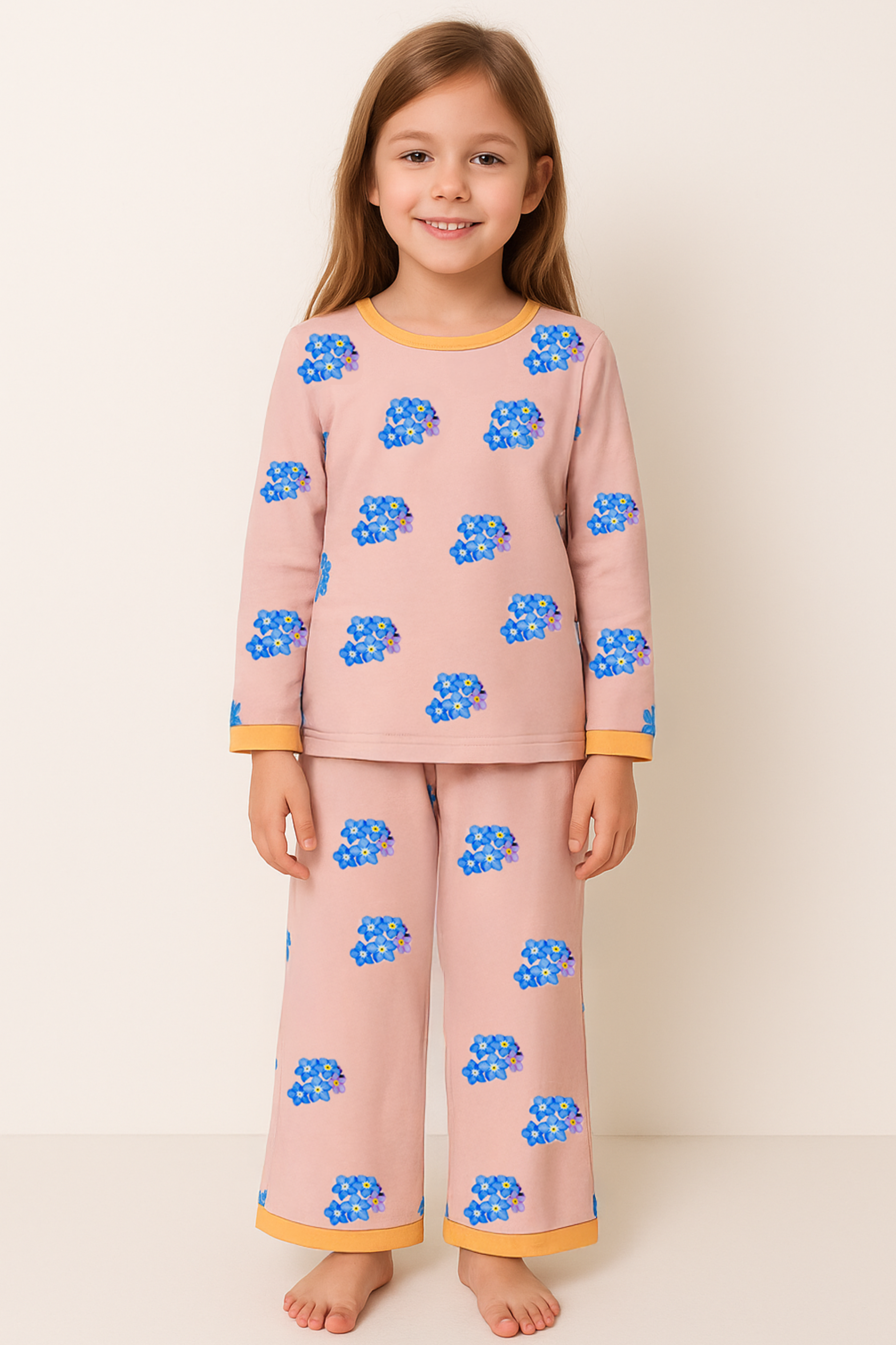 flower bloom pajama set
